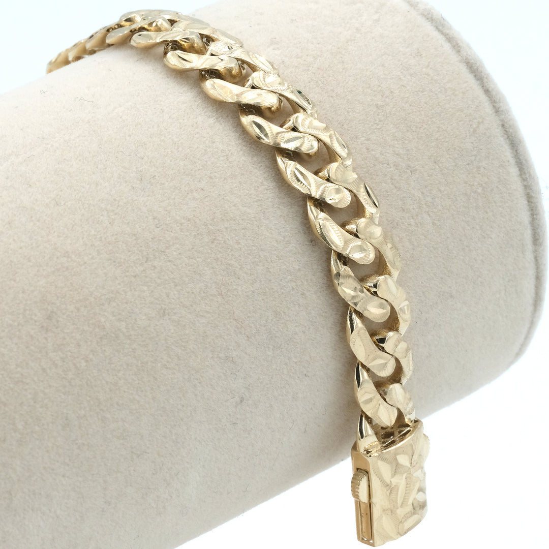 14 Ayar Gurmet Kilitli Bileklik - Güzelse Çizgidendir.