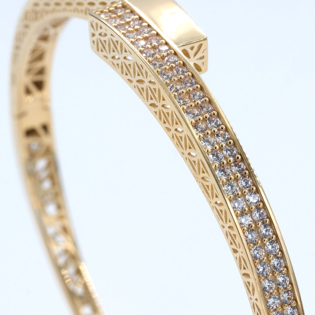 14 Ayar Kilitli Model Altın Bilezik – 7,79 Gram