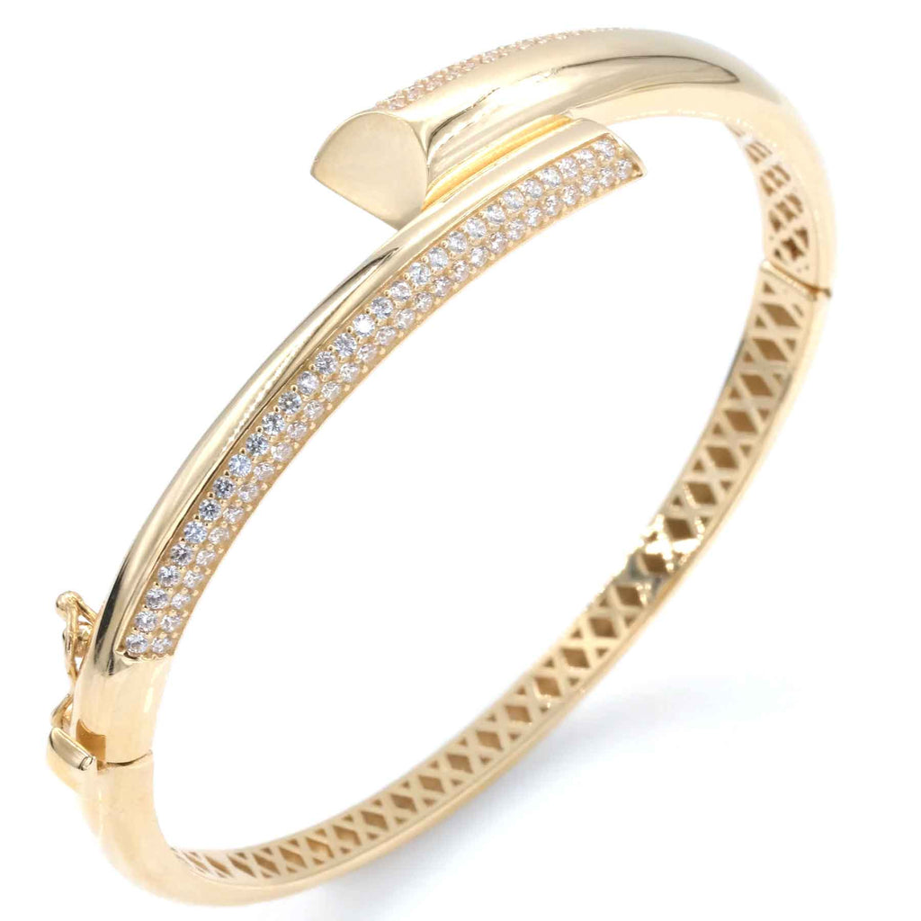 14 K Italian Gold Bangle 11,41 g