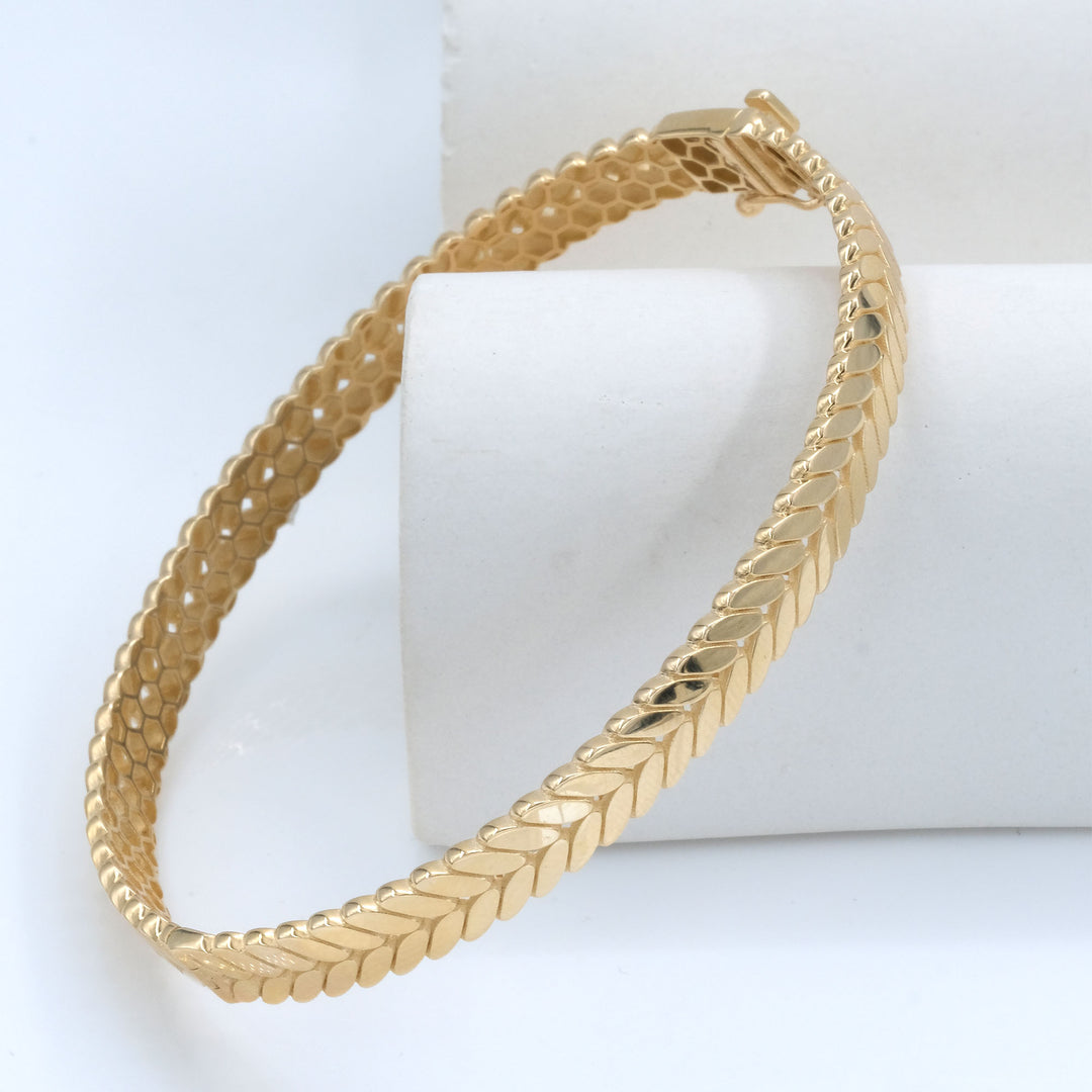 14 Ayar İtalyan Model Altın Bilezik – 7,88 Gram