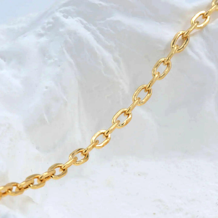 14 Ayar Forse Model Altın Zincir  – 4,84 Gram - Güzelse Çizgidendir