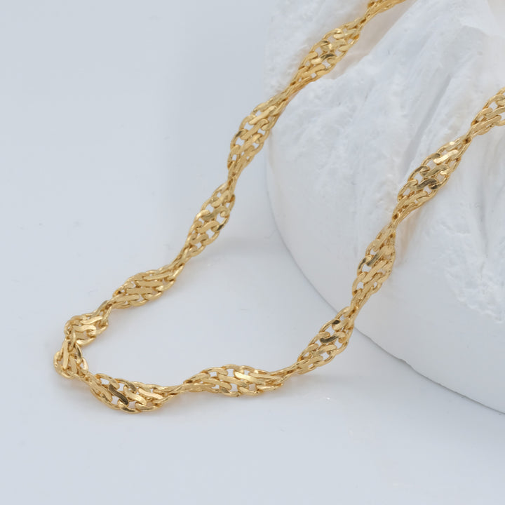 14 Ayar İtalyan Model Altın Zincir  – 5,61 Gram