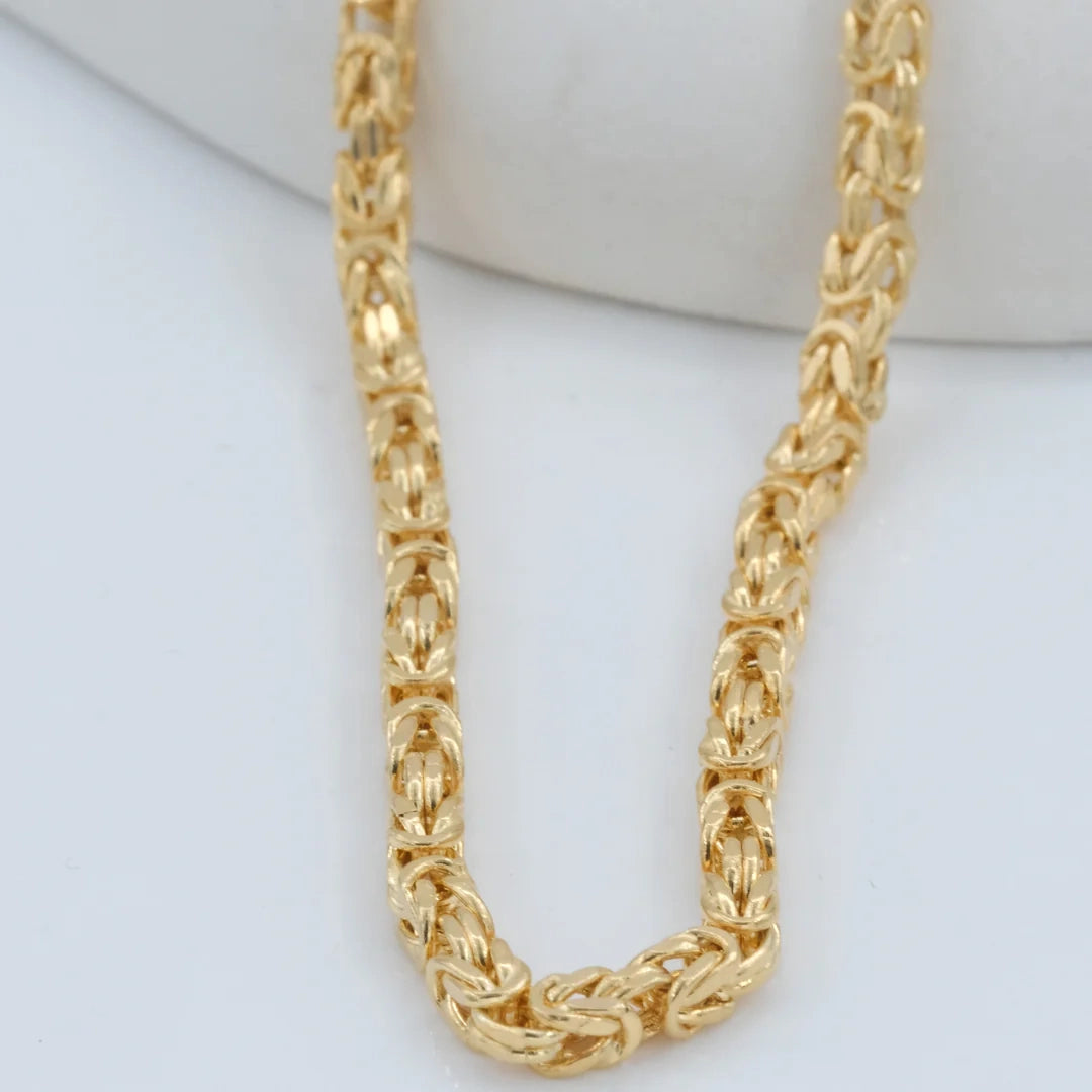 14 Ayar Kral Model Altın Zincir  – 11,95 Gram - Güzelse Çizgidendir