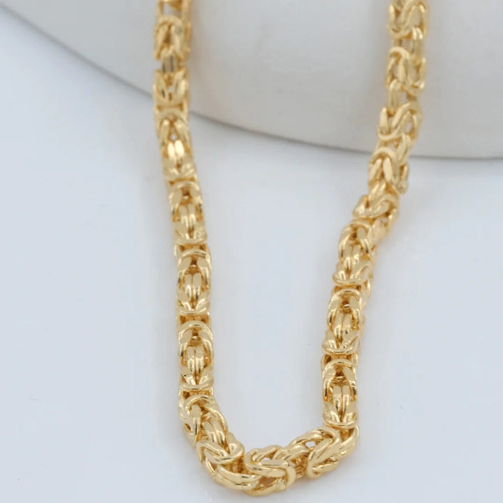 14 Ayar Kral Model Altın Zincir  – 11,95 Gram - Güzelse Çizgidendir