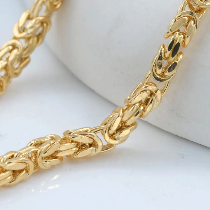 14 Ayar Kral Model Altın Zincir  – 11,95 Gram - Güzelse Çizgidendir