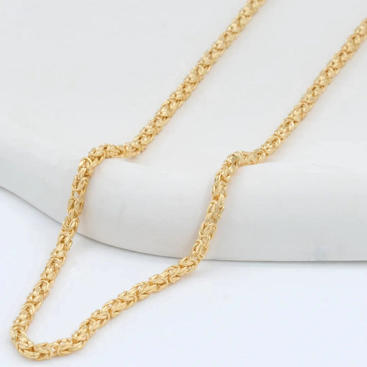 14 Ayar Kral Model Altın Zincir  – 11,95 Gram - Güzelse Çizgidendir
