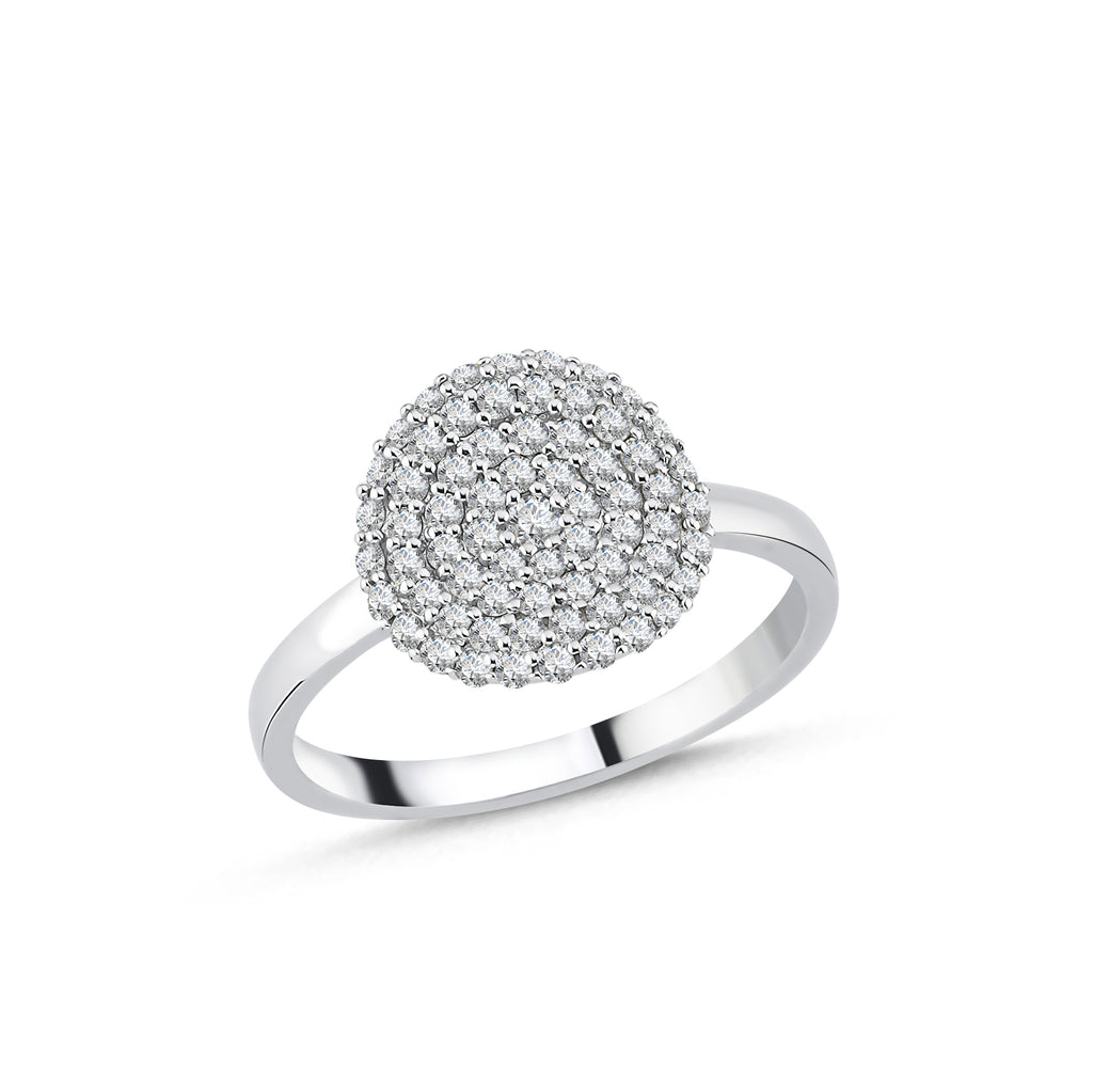 14 K Gold Diamond Ring