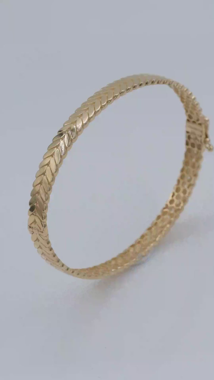 14 Ayar İtalyan Model Altın Bilezik – 7,88 Gram