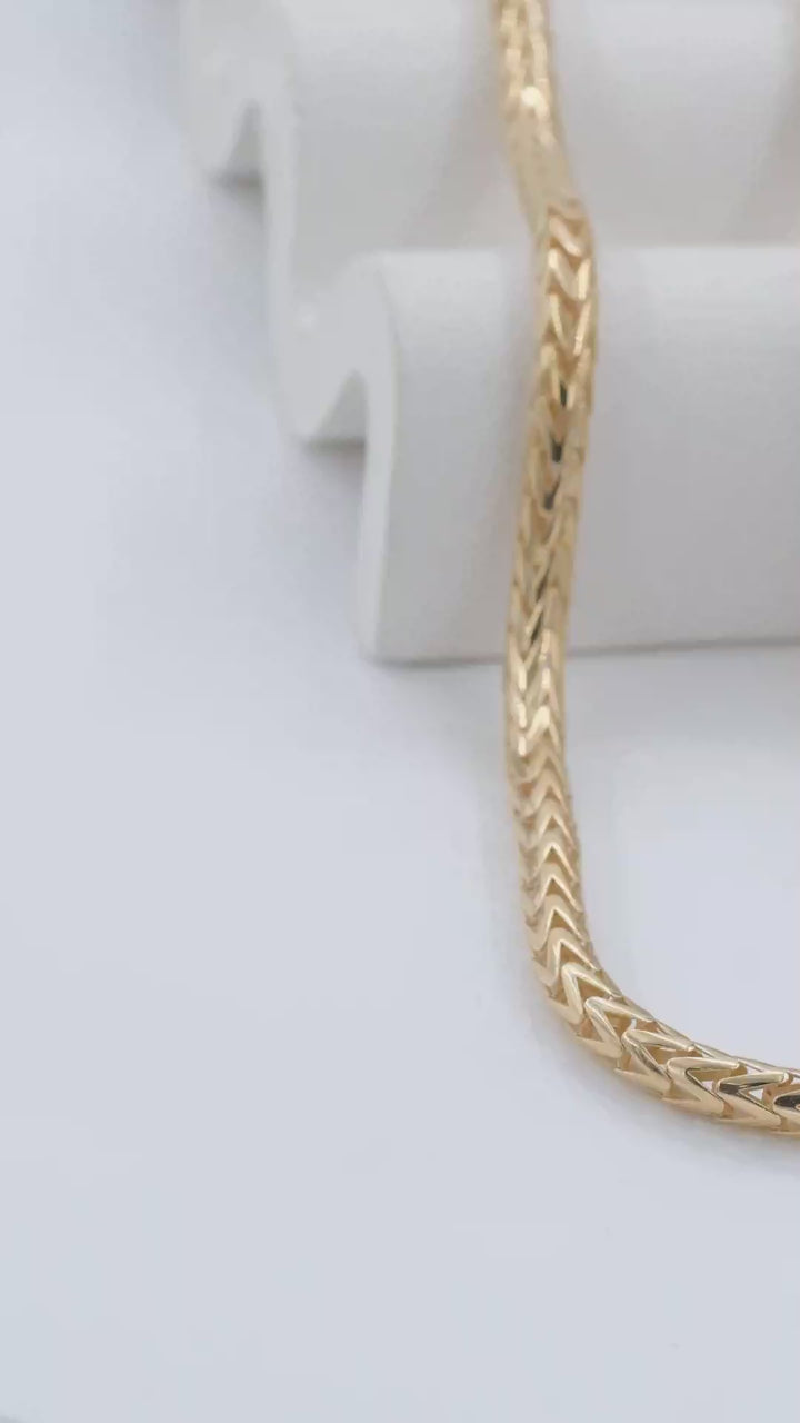 Balıksırtı Altın Zincir – 14 Ayar Zarif Tasarım 21,09 Gr