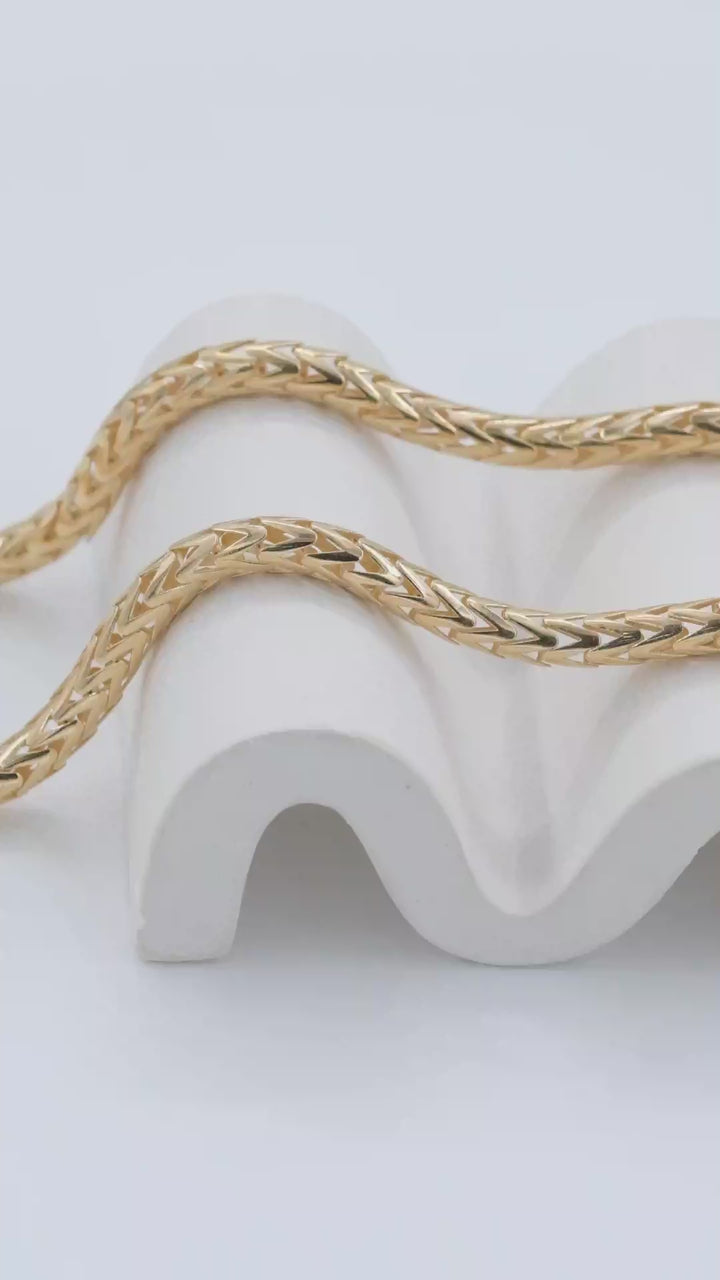 Balıksırtı Altın Zincir – 14 Ayar Zarif Tasarım 21,09 Gr