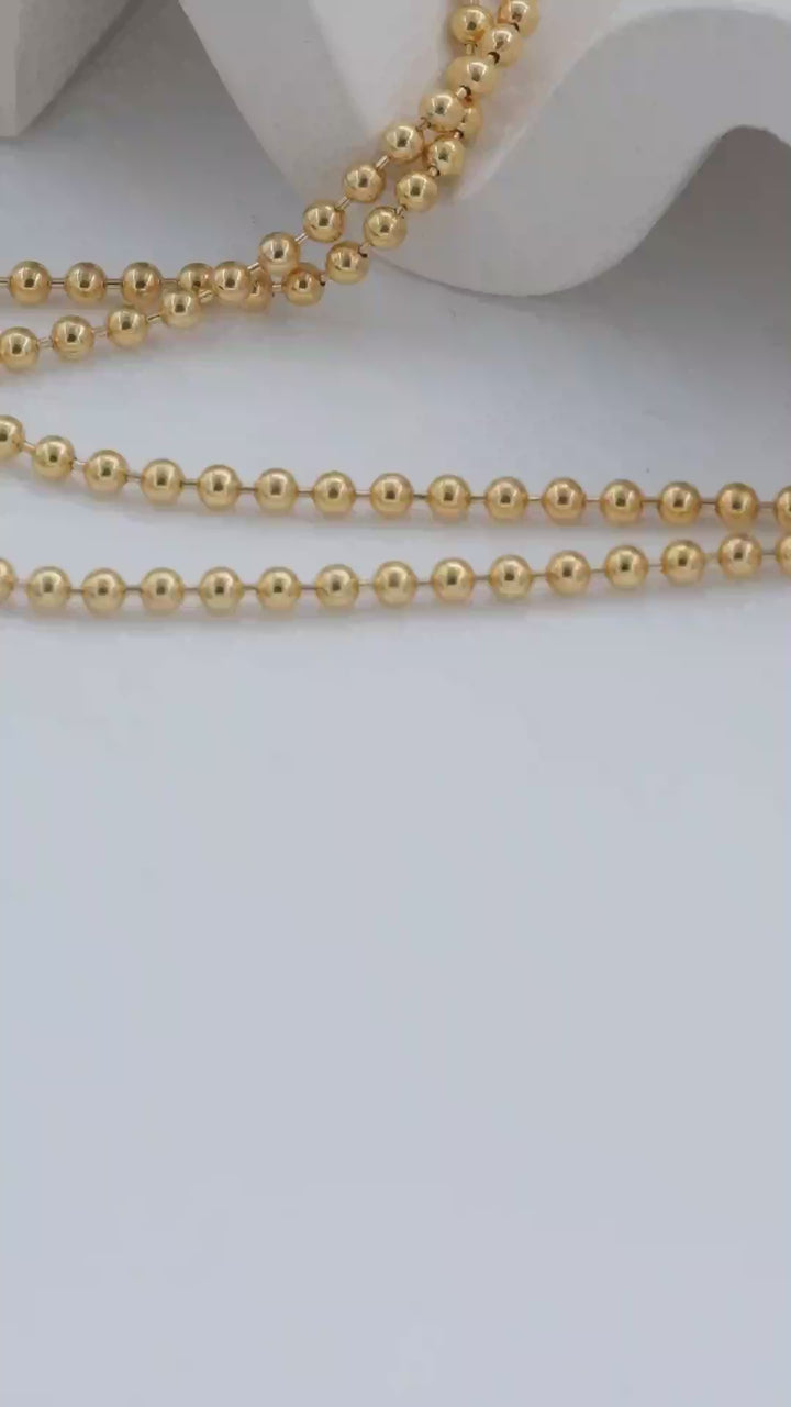 14 Ayar İtalyan Model Altın Zincir – 3,51 Gram