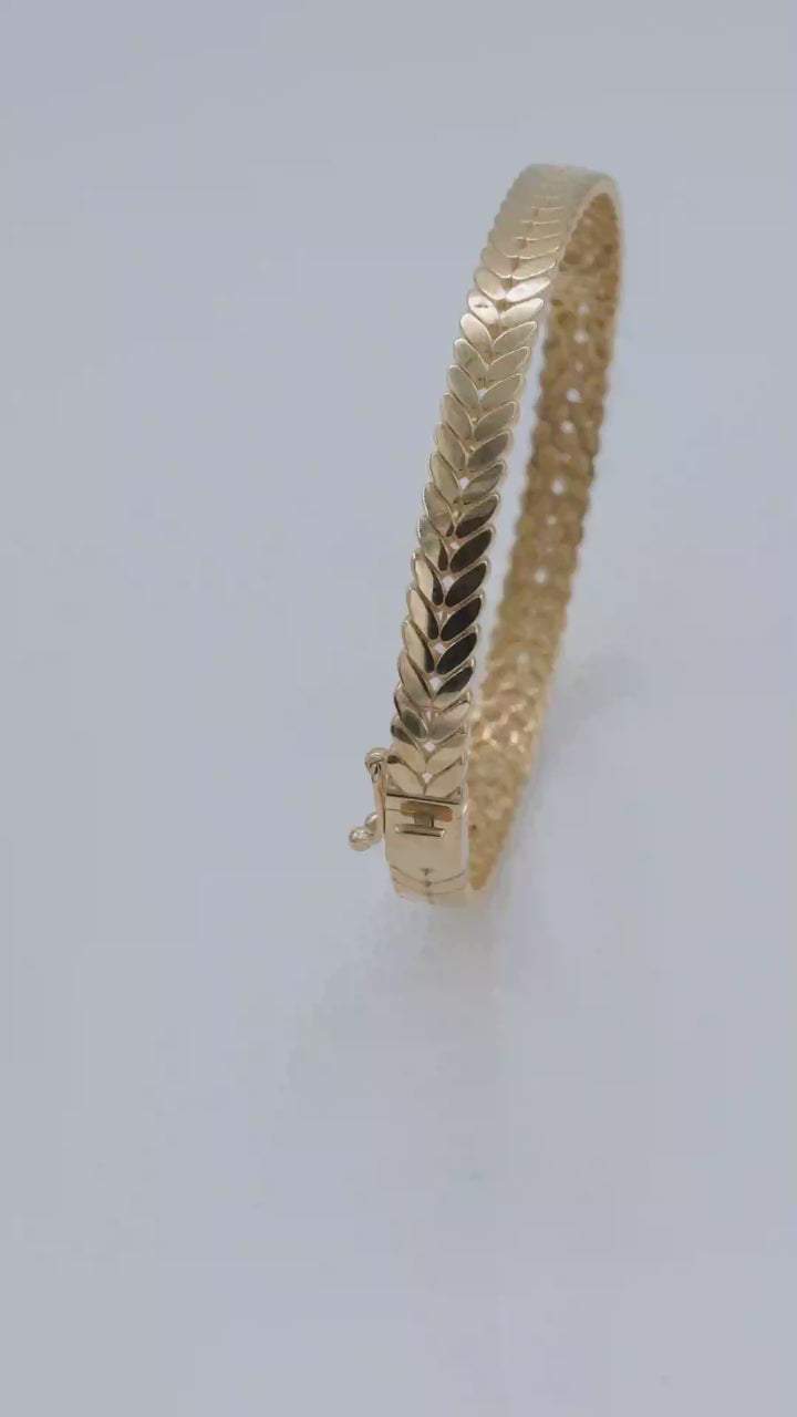14 Ayar İtalyan Model Altın Bilezik – 7,88 Gram