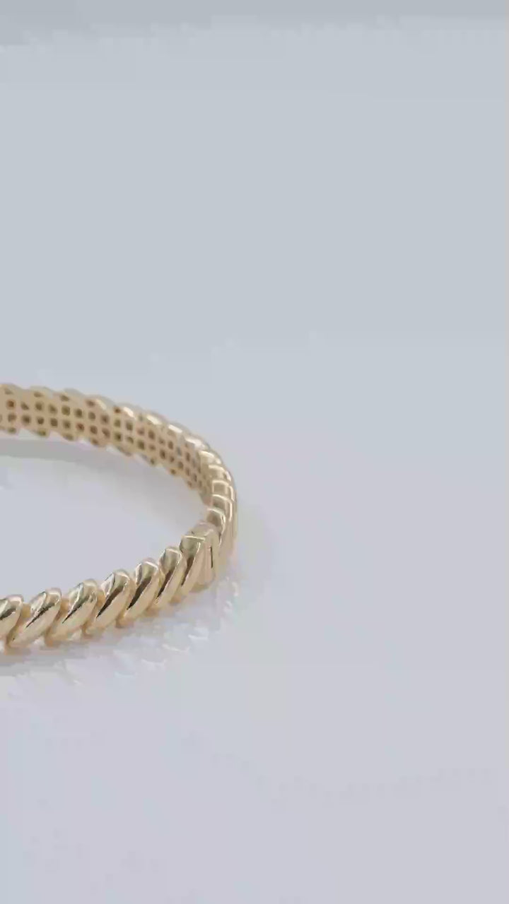 14 Ayar İtalyan Model Altın Bilezik – 10,63 Gram