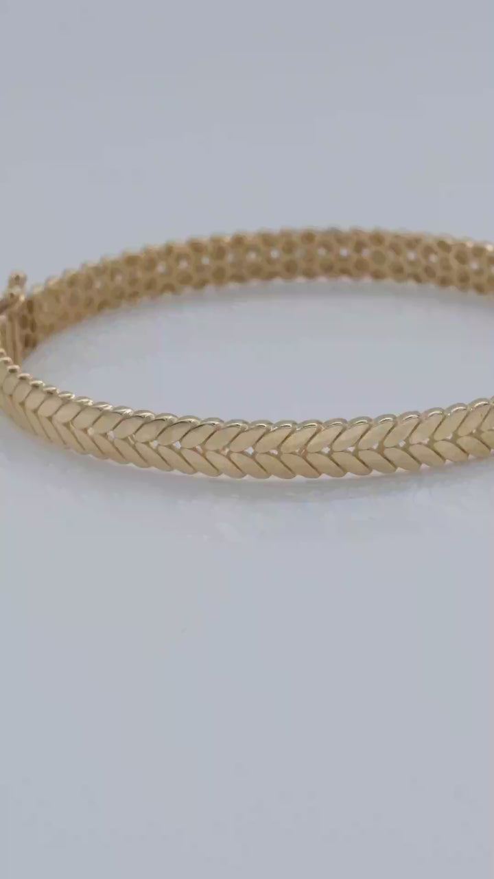 14 Ayar İtalyan Model Altın Bilezik – 7,88 Gram