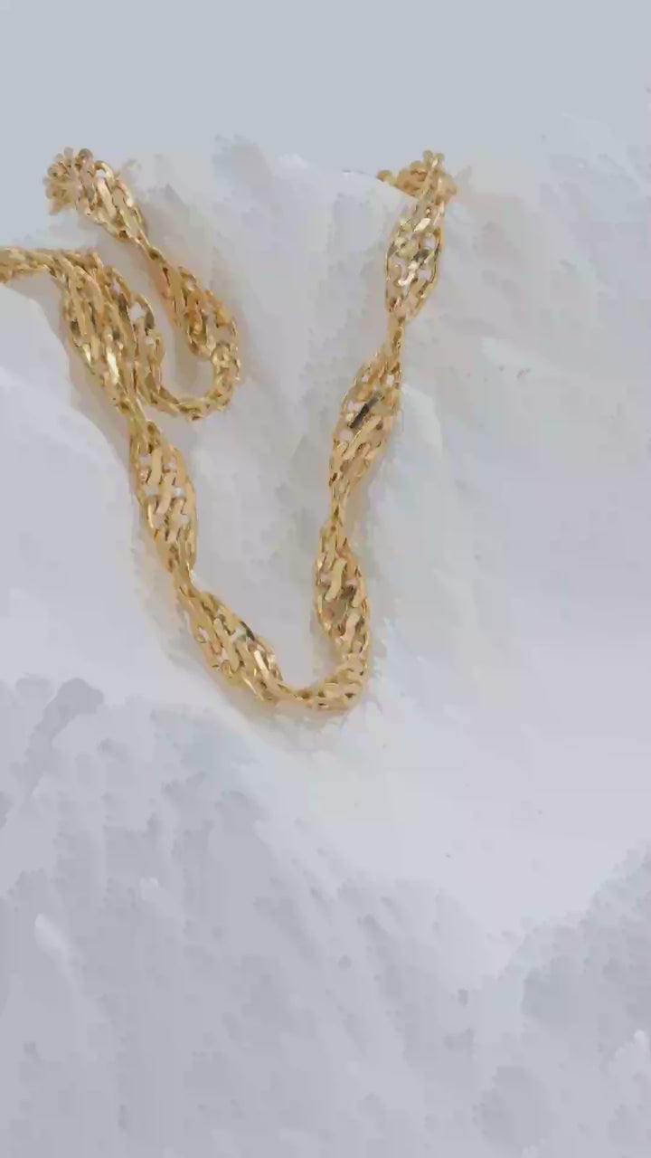 14 Ayar İtalyan Model Altın Zincir  – 5,61 Gram