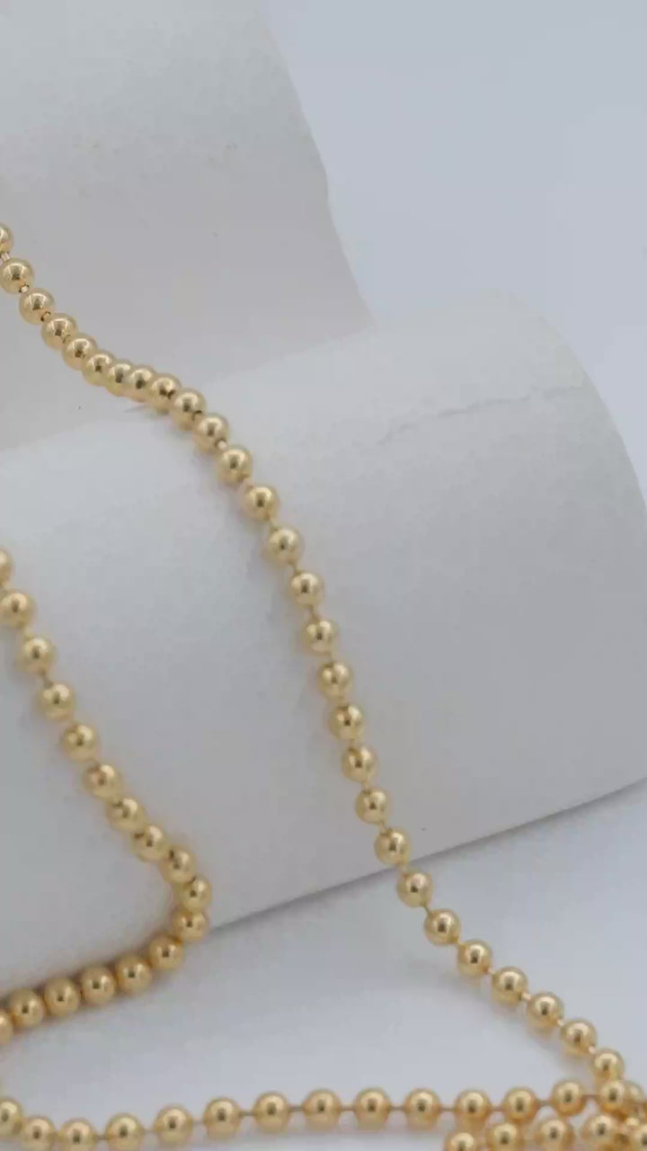 14 Ayar İtalyan Model Altın Zincir – 3,51 Gram