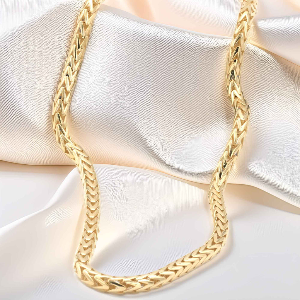 Balıksırtı Gold Chain 14 K Elegant Design 21,09 g