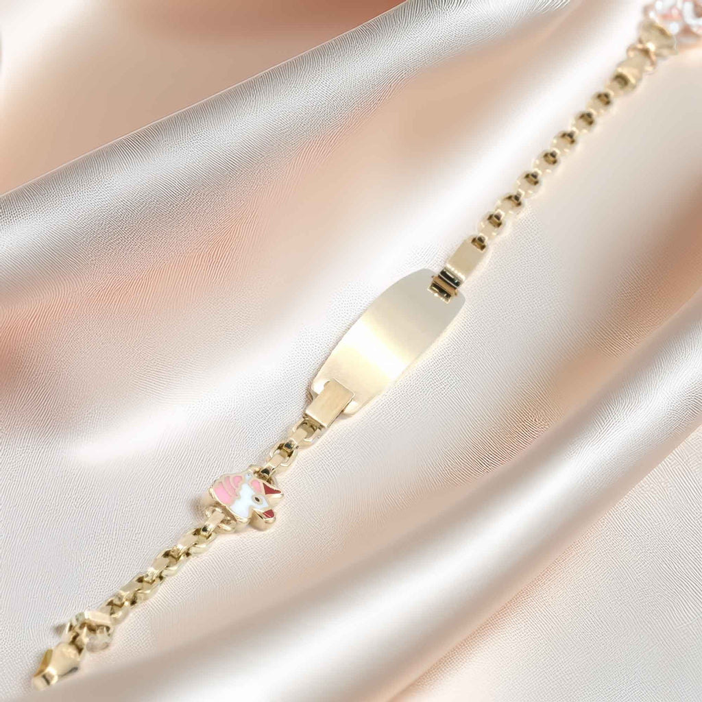 14 K Gold 2,80 g Kids' Bracelet Unicorn Figured