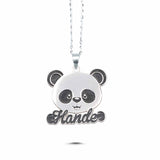 Panda İsim Kolyesi